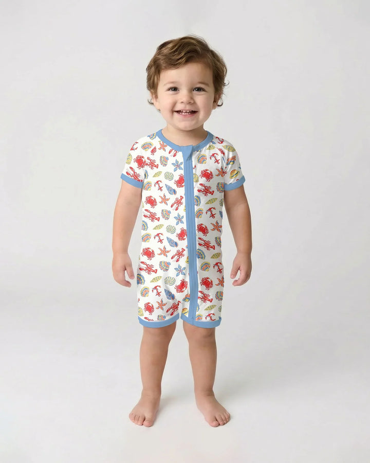 Catch Of The Day Family Matching Bamboo Shorty Zippy