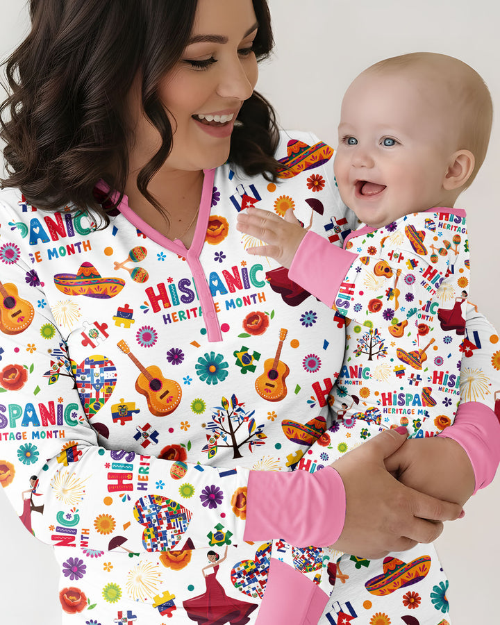 Vorlage Bambus Damen Pyjama Set