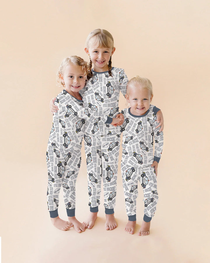Little Rookie Bamboo Two Piece Long Sleeve Pajama Set