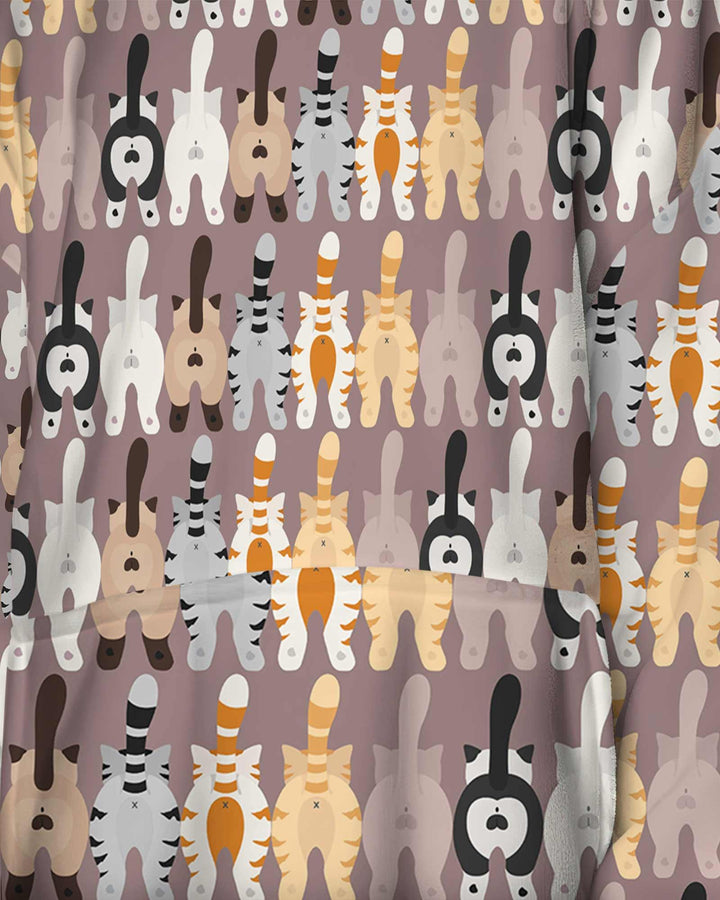 Cheeky Tails Bamboo Blanket Hoodie