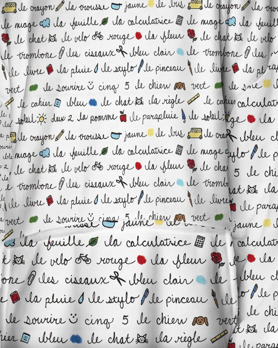 Plantilla de Sudadera Manta de Bambú Personalizada
