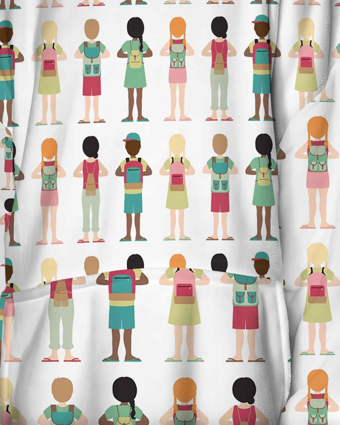 Plantilla de Sudadera Manta de Bambú Personalizada